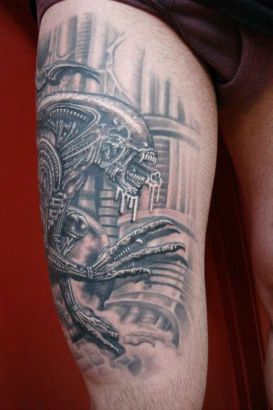 3D Arm Tattoo